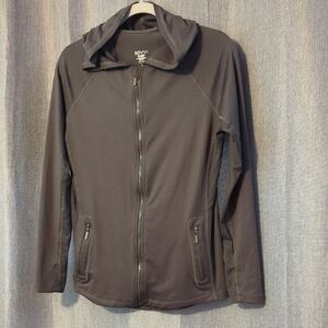 Savvi Charcoal Zip-Up Hoodie